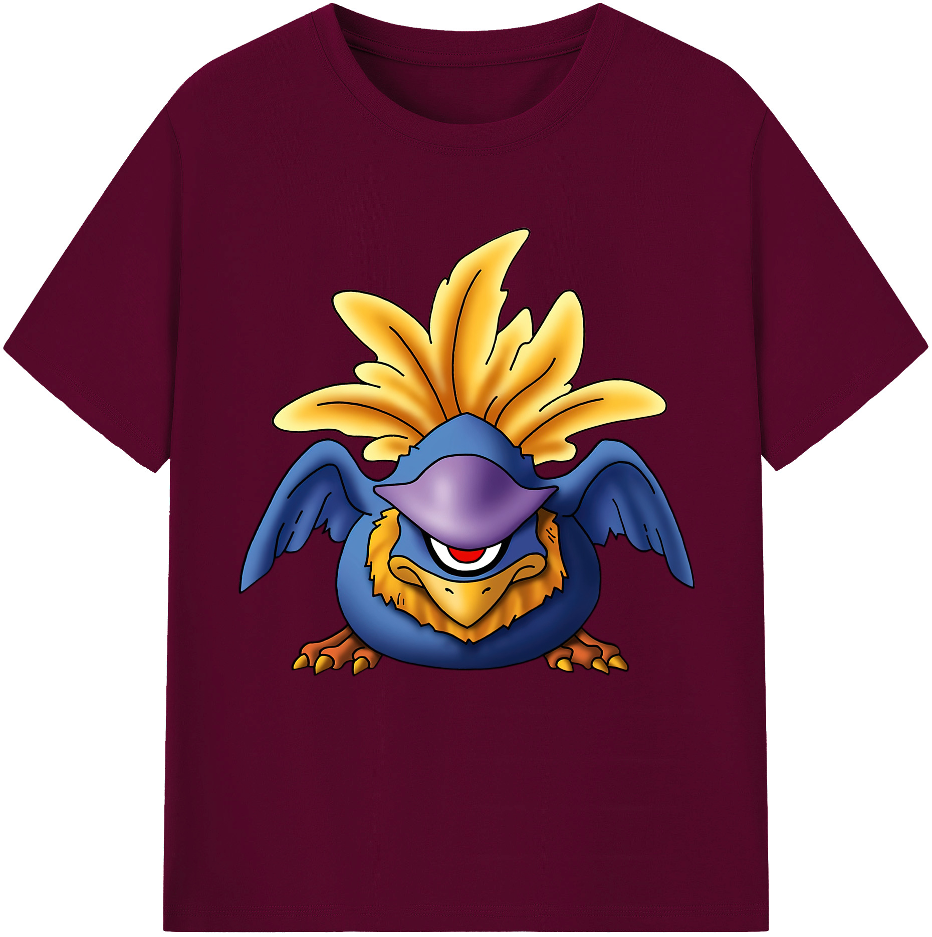 （画像用） ドラゴンクエスト Doragon Kuesuto Dragon Quest レディースカジュアルプリントTシャツ（綿100％）
